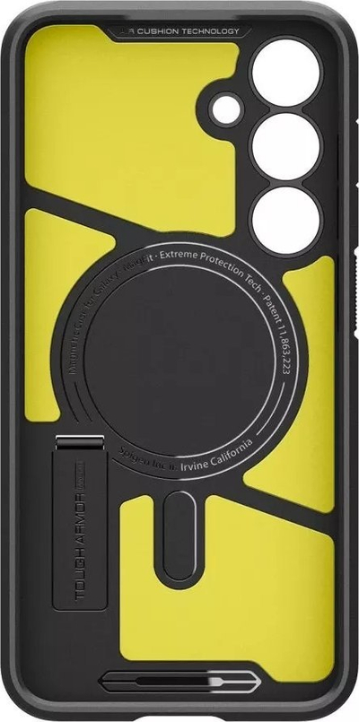 Futeri telefoni Spigen Tough Armor Mag për Samsung S24 FE, MagSafe, e zezë