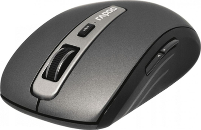 Maus wireless Rapoo MT350, Bluetooth RF, 1600 DPI, gri
