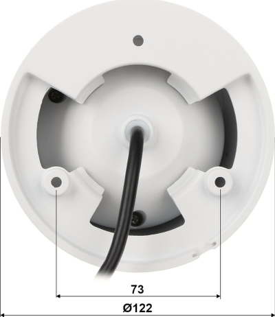 Kamerë sigurie Dahua HAC-HDW1801T-Z-A-27135-S2, 4K Starlight, lente variofokale të motorizuara, e bardhë