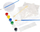 Set pikturimi Mega Creative Painting Set 498915, për fëmijë, shumëngjyrësh