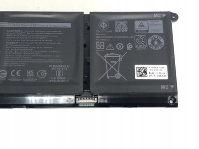 Батерија за лаптоп Dell 54Wh, 4 ќелии, литиум јон