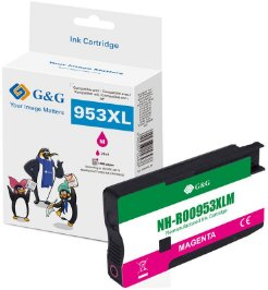 Kartrigji G&G NP-H-0953XLM, kompatibil me HP 953XL, magenta, 26 ml, 1600 faqe