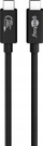Kabllo USB-C në USB-C RB61716, 0.7 m, 240 W, e zezë
