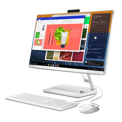 Kompjuter Lenovo PC AIO IdeaCentre 3 27ALC6, 27", AMD Ryzen 5 743, 16GB RAM, 512GB SDD, AMD Radeon Graphic, i bardhë