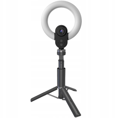 Webcam Prestigio Circulus 910, 5MP, 60fps, me dritë rrethore, auto focus, e zezë