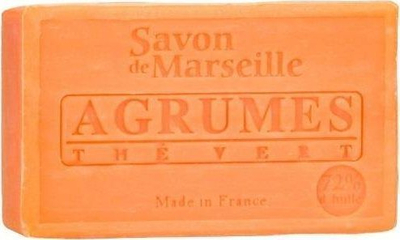 Sapun trupi Le Chatelard 1802 Marseille Citrus Green Tea, natyral, 100g