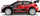 RC автомобил Amewi Hyper Go Citroen C3 WRC, 1:14, безчеткест, црно црвен