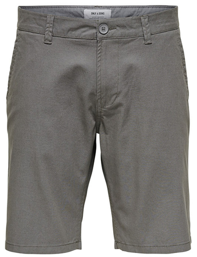 Pantallona të shkurtra Only & Sons, të hirta 32