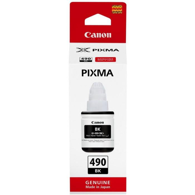 Bojë printeri Canon GI-490BK, shishe, e zezë