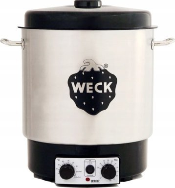 Dispenser për pije të nxehta Weck, çelik inox, i zi