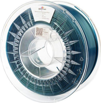 Filament 3D Spectrum PLA 1.75mm Caribbean Blue, 1kg, blu
