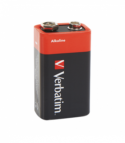 Bateri Verbatim Premium Alkaline, 9V