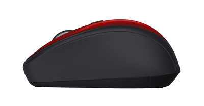 Maus Trust YVI+, 1 600 DPI, i kuq / i zi