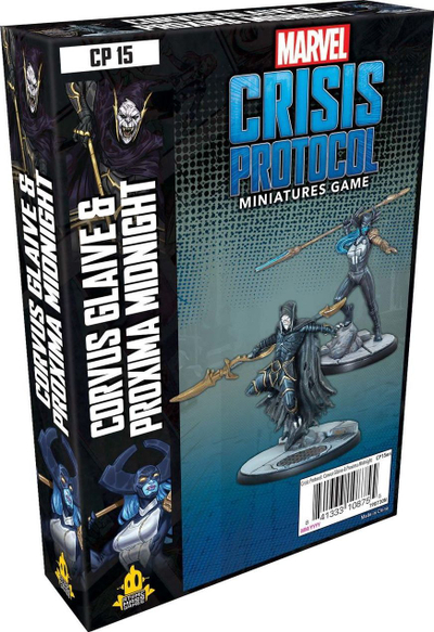 Zgjerim loje tavoline Atomic Mass Games Marvel Crisis Protocol Corvus Glaive dhe Proxima Midnight