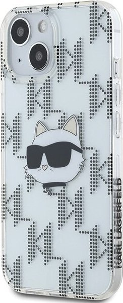 Mbulesë telefoni Karl Lagerfeld IML Choupette Backcover për iPhone 15, transparente