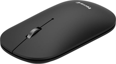 Mouse pa kabllo TERRA NBM1000B, RF 2.4G edhe Bluetooth, 4000 DPI, i zi