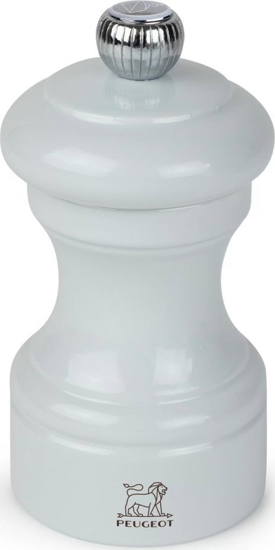 Mulli piper Peugeot Bistro, 10cm, dru, gri perlë