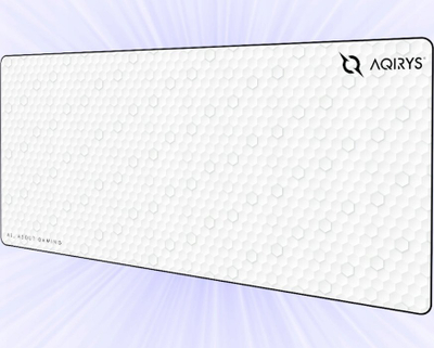 Mauspad AQIRYS Webb XL, 900x400 mm, tekstil, i zi