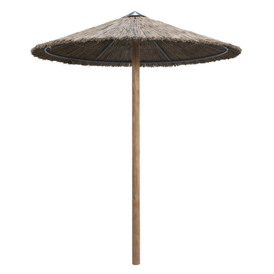 Çadër plazhi STRAW UMBRELLA HM5896, 220cm, kashte, natyrale