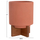 Set vazo dekorative TANTI HM4685, 3 copë, fiber cement, me bazë druri tik, shumëngjyrëshe