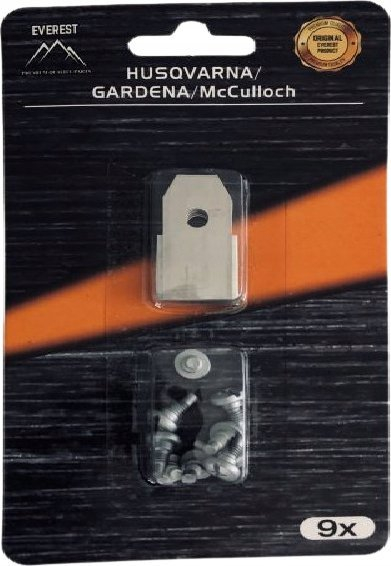 Tehë kositëse robotike Husqvarna Automower, 0.6mm, set 45 copë, argjendtë