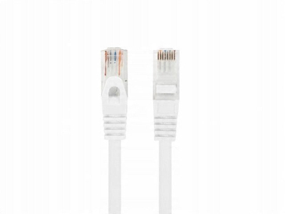 Kabllo rrjeti Lanberg PCU6-10CU-0200-W, Cat6 U UTP, 2m, e bardhë