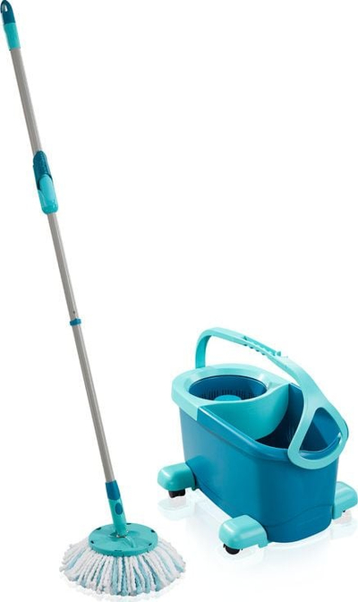 Mop me kovë Leifheit Clean Twist Ergo Mobile 52102, me shtrydhës, blu