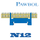 Shirit terminal Pawbol LZ E.4024, 12 rrugë, për shinë TH35, blu