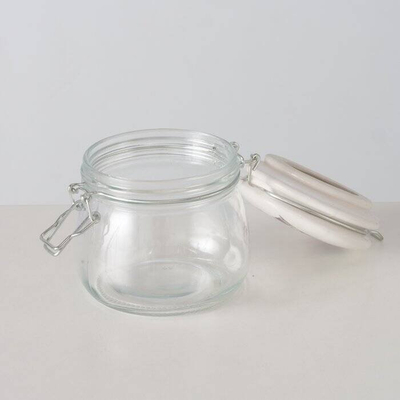 Enë kuzhine Monti, porcelani me kapak, 450 ml, e bardhë