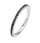 Unazë femrash Brosway Fancy FMB69A, argjend 925, gurë cubic zirconia të zinj
