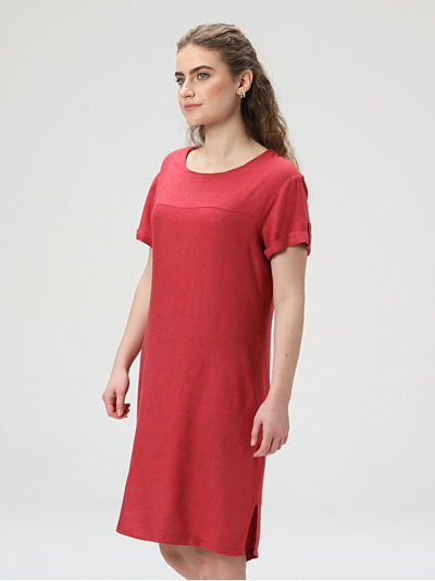 Fustan Loap Regular Fit Nebraska, i kuq