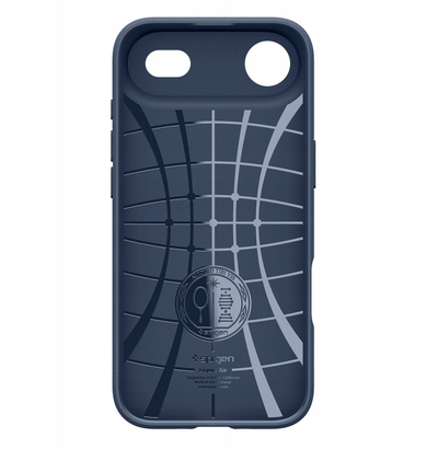 Kapak telefoni Spigen Liquid Air për iPhone 17 Pro, mbron nga goditjet, blu navy