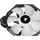 Set me ventilatorë CORSAIR iCUE SP120 RGB ELITE, 120mm, PWM, 1500 RPM, ngjyrë e zezë