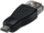 Përshtatës Akyga microUSB - USB type A, i zi