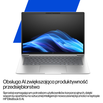 Notebook HP EliteBook 6 G1i, 16\", Intel Core Ultra 7, 24GB RAM, сребрена