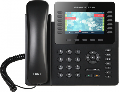 Telefoni IP Grandstream GXP2170, 12 linja SIP, ekran 4.3\", i zi