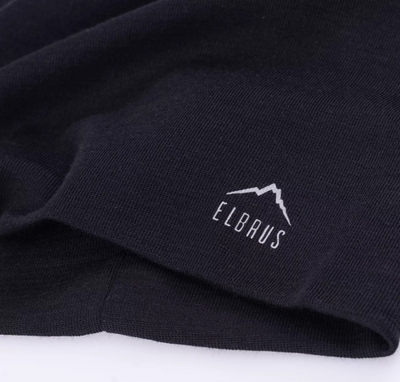 Kapelë ELBRUS WOOLKA, lesh merino 50%, poliester 50%, gri