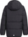 Xhaketë për kalamaj Adidas Frosty Jr HM5205, me pupla, me kapuç, e zezë