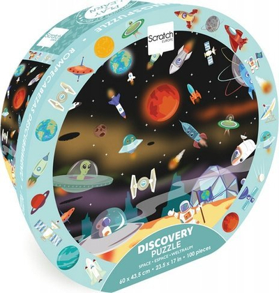 Puzzle observues Akros Space Scratch, 150 copa, për fëmijë