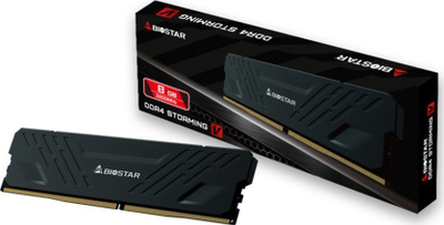 Меморија РАМ Биостар DDR4 Storming V, 8GB, 3200MHz, црна