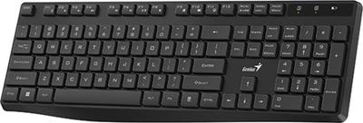 Set tastierë + maus Genius KB-7200, wireless 2.4GHz, USB, CZ+SK, e zezë