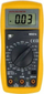 Multimetër dixhital xhepi Mastech MS8221A, me ekran LCD, me funksion Data Hold