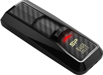 USB flash Silicon Power SP064GBUF3B50V1K, 64GB, USB 3.0, i zi