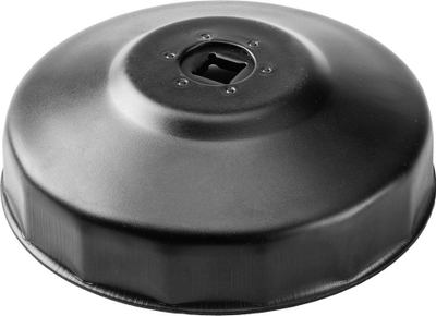 Kapak-çelës filtri vaji Neo, 96 mm, 18-këndor, i zi