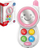 Lodër telefon për beba Woopie Baby Phone, me tinguj edhe melodi, rozë