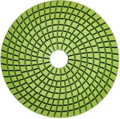 Disk lustruese Diamond Velcro, 125 mm, P1000, jeshile