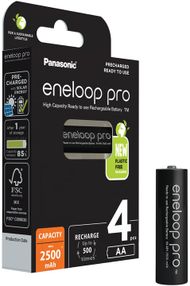 Bateri të rikarikueshme PANASONIC Eneloop Pro HR6 AA 3HCDE/4BE