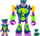 Lodër robot SUPERTHINGS Enigma Superbot, që lëviz në nyje, me goma lufte, shumëngjyrësh