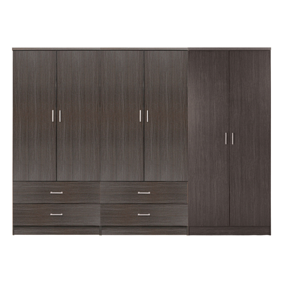 Dollap  Reina 6-dyersh me 4 sirtarë 240x43x181Hcm (HM21062.01)