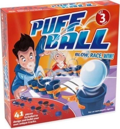 Lojë tavoline Tomy Puff Ball Set 3, 41 pjesë, 6+ vjeç, shumëngjyrëshe
